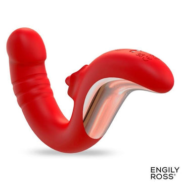 Drako Vibrador con Thrusting y Lengua Oscilante 360º - Kinkyloov