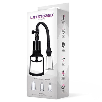 Dupper Bomba Manual para Vagina y Pezones 3 Copas - Kinkyloov