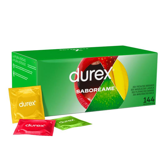Durex Preservativos Sabores Saboréame 144 ud - Kinkyloov
