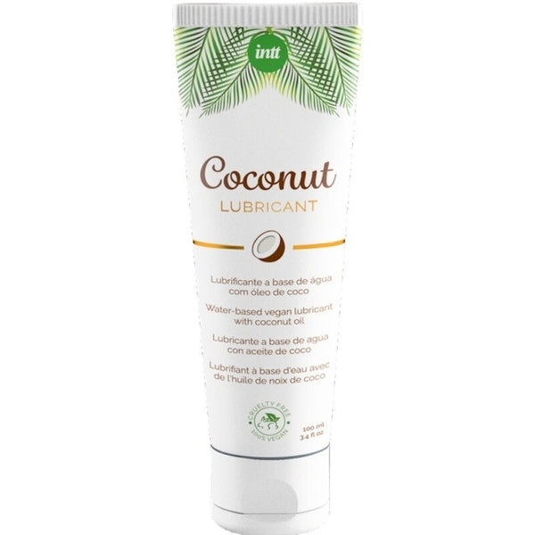 Intt - Lubricante vegano con sabor intenso a coco 100ml