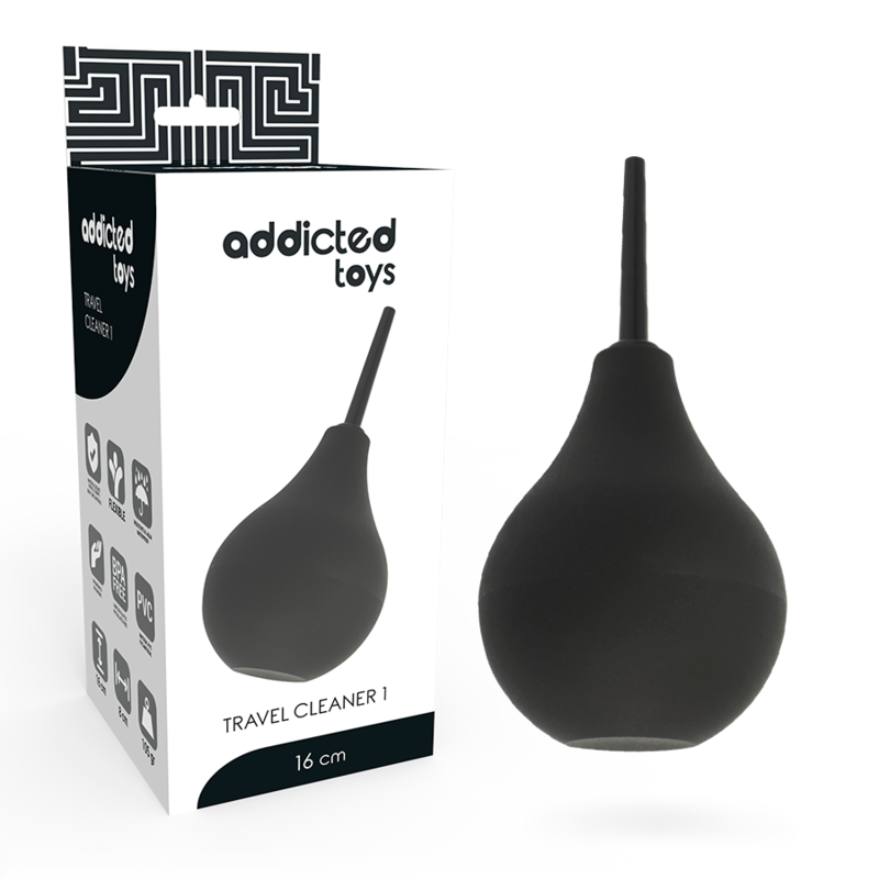 Limpiador Anal Addicted Toys Negro