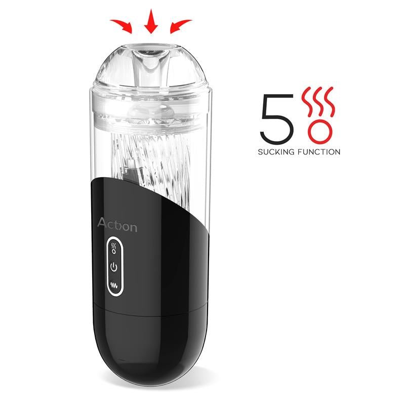 Einar Masturbador Avanzado Automático con Succión y Vibración USB Magnético - Kinkyloov
