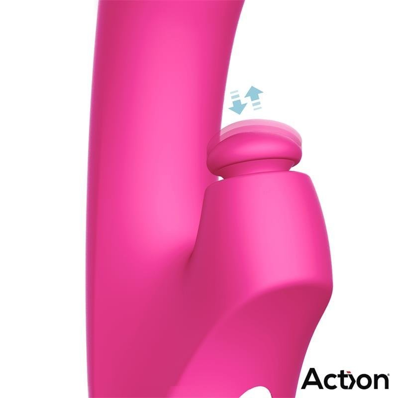 Enles Vibrador con Beating Ball, Thrusting y Función de Calor - Kinkyloov