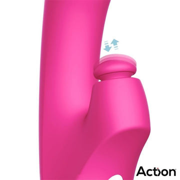 Enles Vibrador con Beating Ball, Thrusting y Función de Calor - Kinkyloov