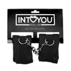 Esposas de Tela con Velcro para Muñecas con Pelo Largo Negro - Kinkyloov