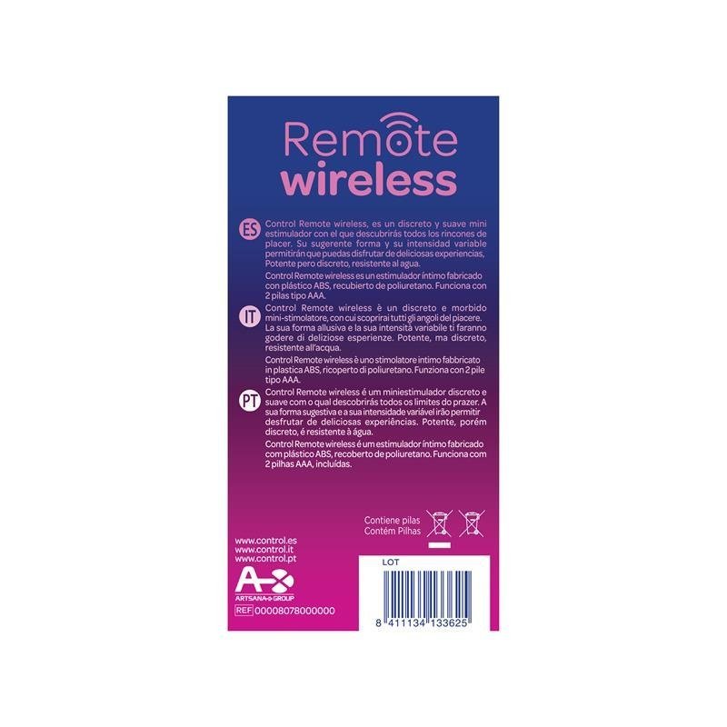 Estimulador con Control Remoto - Kinkyloov