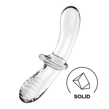 Estimulador de Cristal Double Crystal Hot and Cold Transparente - Kinkyloov
