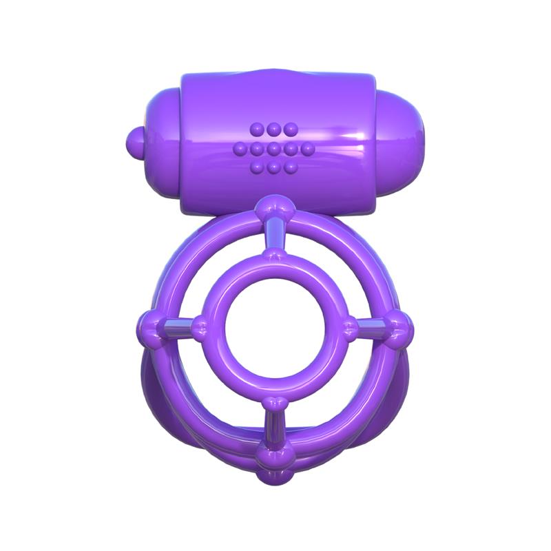 Fantasy C-Ringz Anillo Vibrador Jaula del Clímax Púrpura