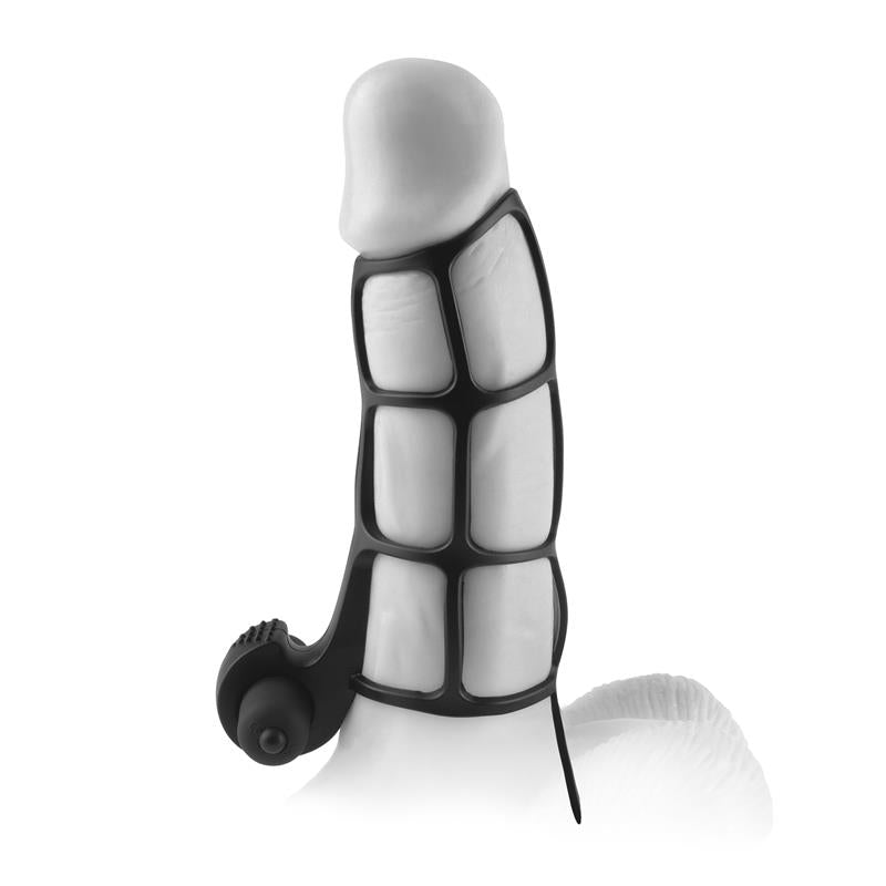 Fantasy X - tensions Jaula de Pene Deluxe Color Negro - Kinkyloov