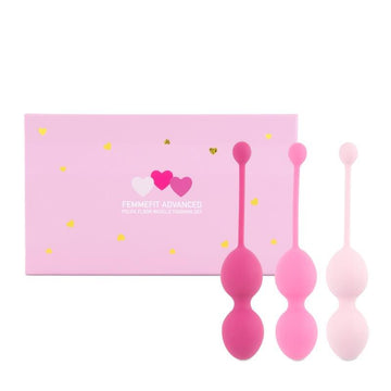 Femmefit Set 3 Bolas Ejercicios Avanzados de Suelo Pélvico - Kinkyloov