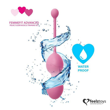 Femmefit Set 3 Bolas Ejercicios Avanzados de Suelo Pélvico - Kinkyloov