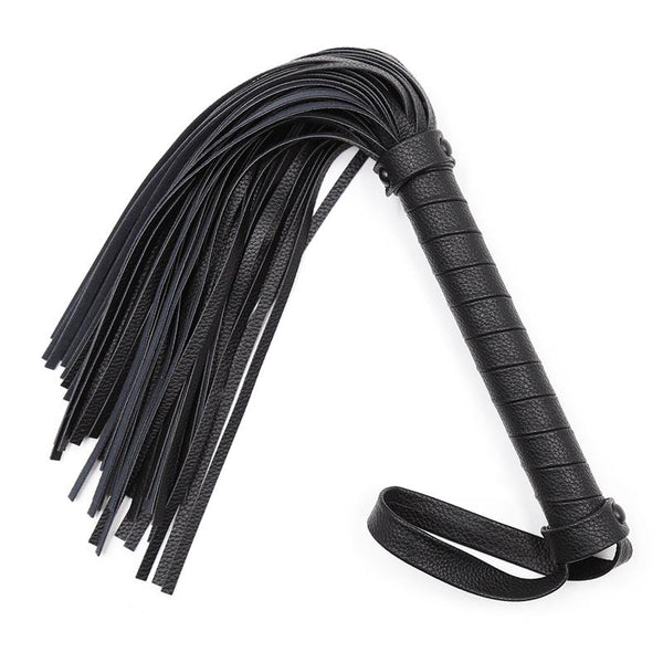 Flogger Clásico 42 cm Negro - Kinkyloov