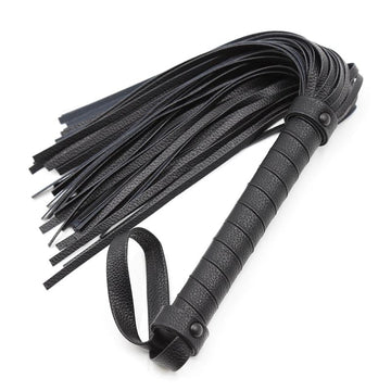 Flogger Clásico 42 cm Negro - Kinkyloov