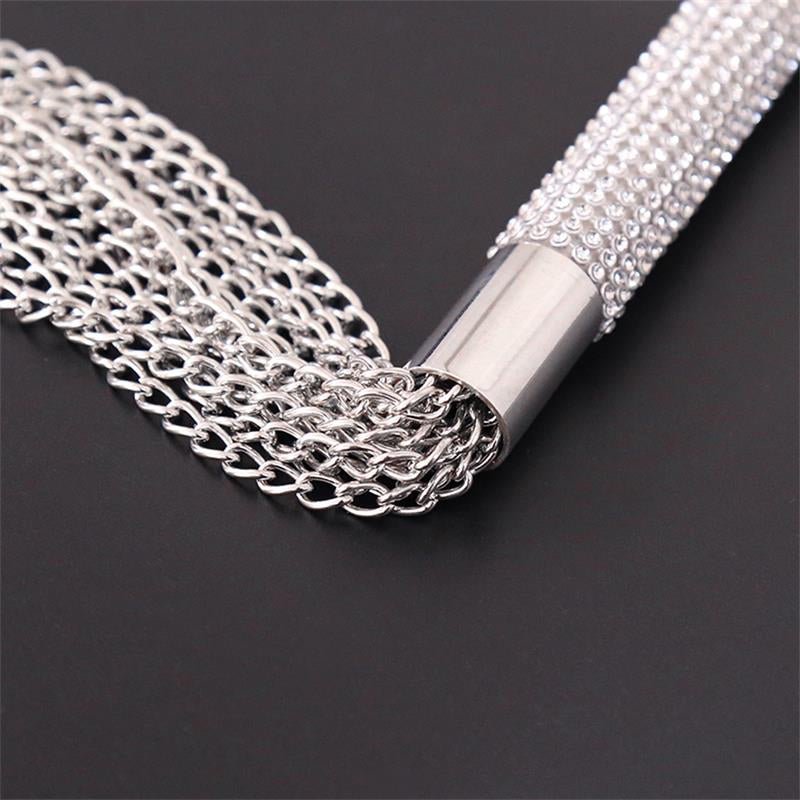 Flogger de Cadenas con Mango con Brillantes - Kinkyloov