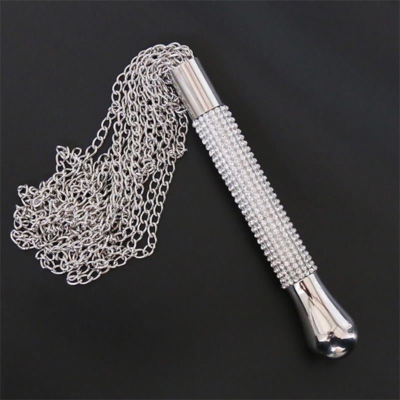 Flogger de Cadenas con Mango con Brillantes - Kinkyloov