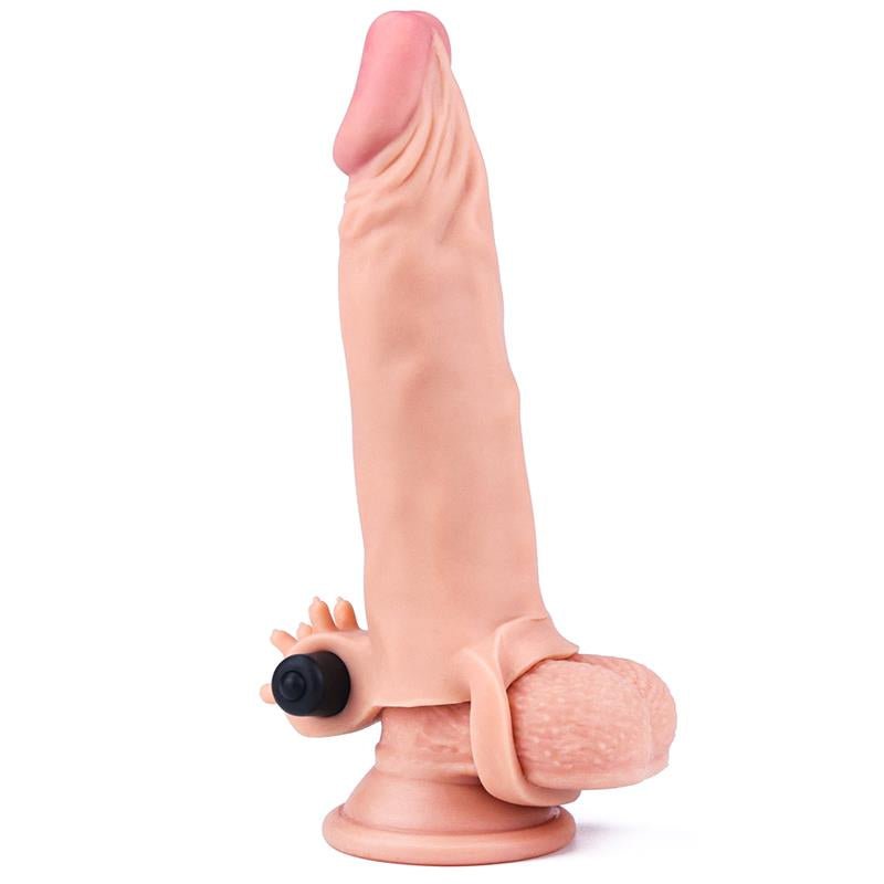 Funda para el Pene con Vibración Add 2 Pleasure X - Tender Natural - Kinkyloov