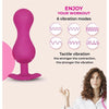 Gballs 3 Bolas Kegel con App Petal Rose