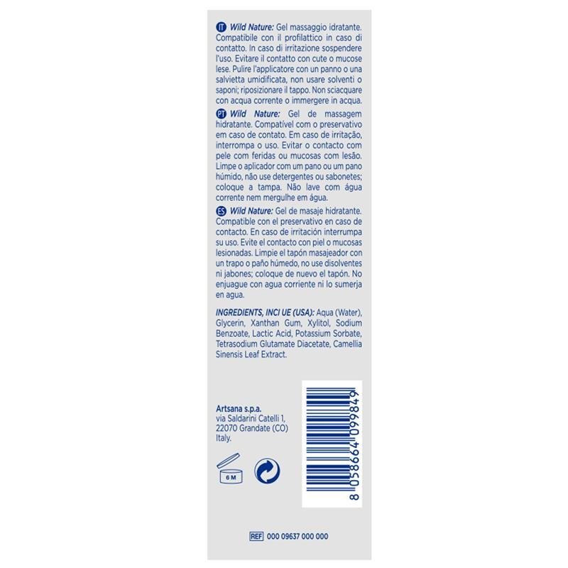 Gel de Masaje Wild Nature 200 ml - Kinkyloov