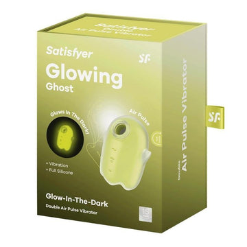 Glowing Ghost Succionador Brilla en la Oscuridad Amarillo - Kinkyloov