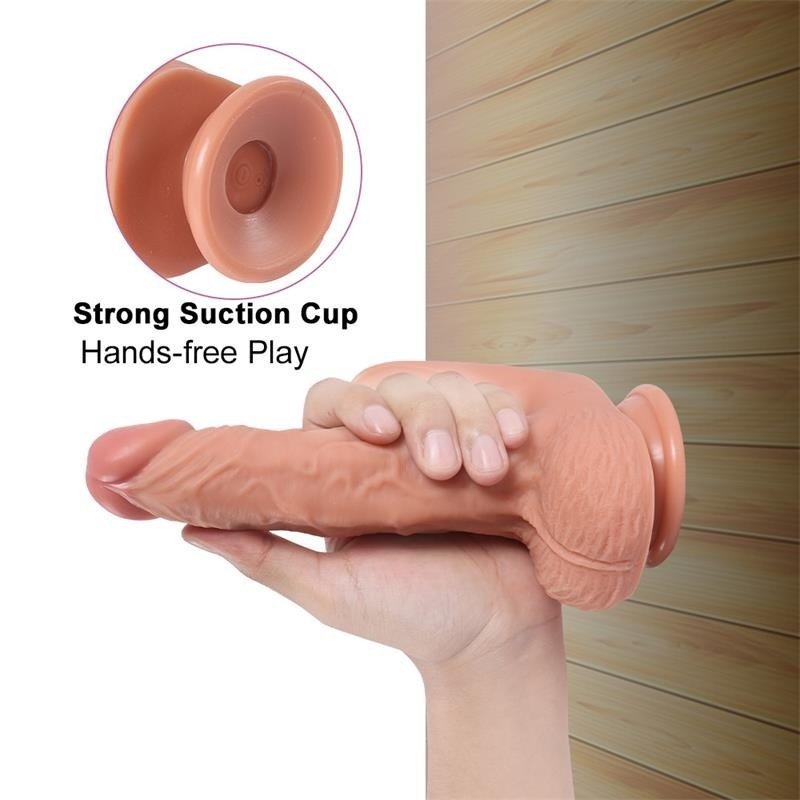 Haydon Dildo con 20 Modos de Vibración y Estimulador de Clítoris - Kinkyloov