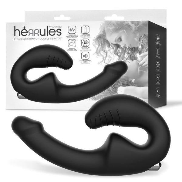 Herrules Vibrador Doble sin Arnés