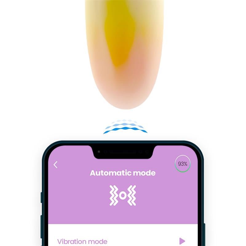 Huevo con APP Silicona Doble Capa Degradado - Kinkyloov
