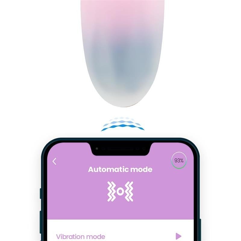 Huevo con APP Silicona Doble Capa Degradado - Kinkyloov