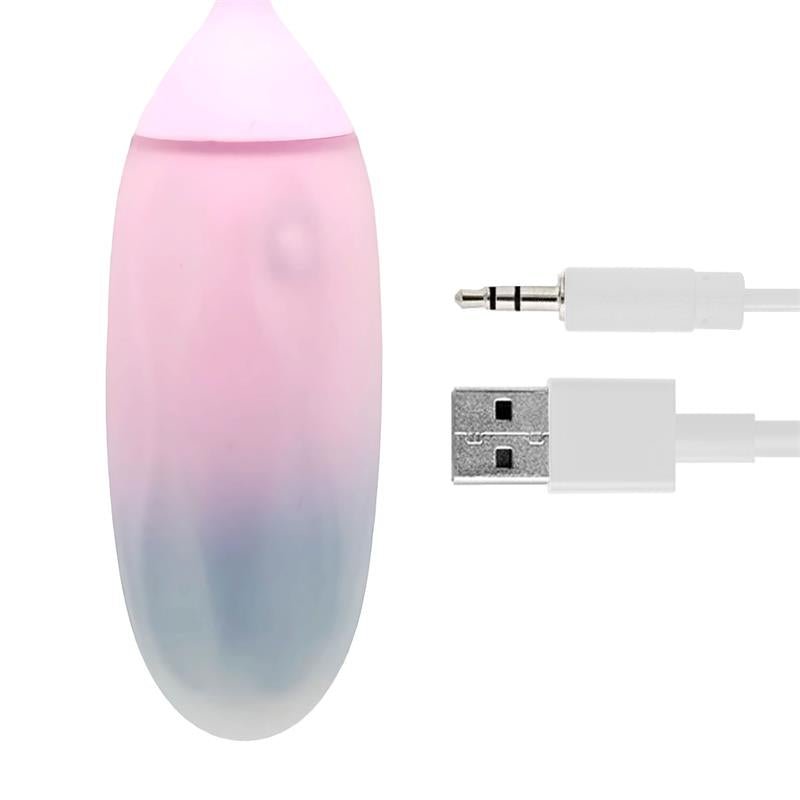 Huevo con APP Silicona Doble Capa Degradado - Kinkyloov