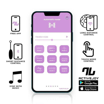 Huevo con APP Silicona Doble Capa Degradado - Kinkyloov