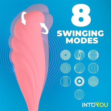 Huevo Vibrador con Movimiento Waving con APP USB - Kinkyloov