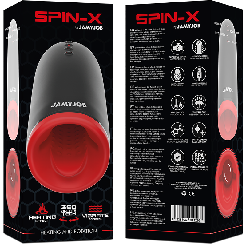 Spin-X Rotación y función de calor