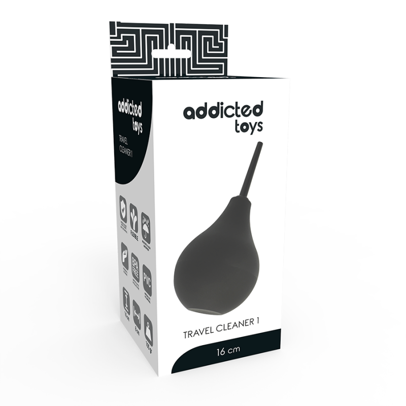 Limpiador Anal Addicted Toys Negro