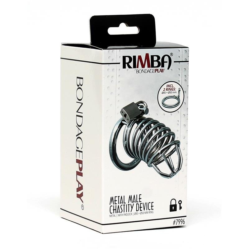 Jaula Castidad Pene 45 mm Metal - Kinkyloov