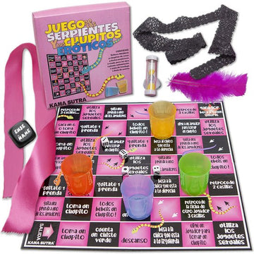 Juego de la serpiente con chupitos eróticos - Kinkyloov