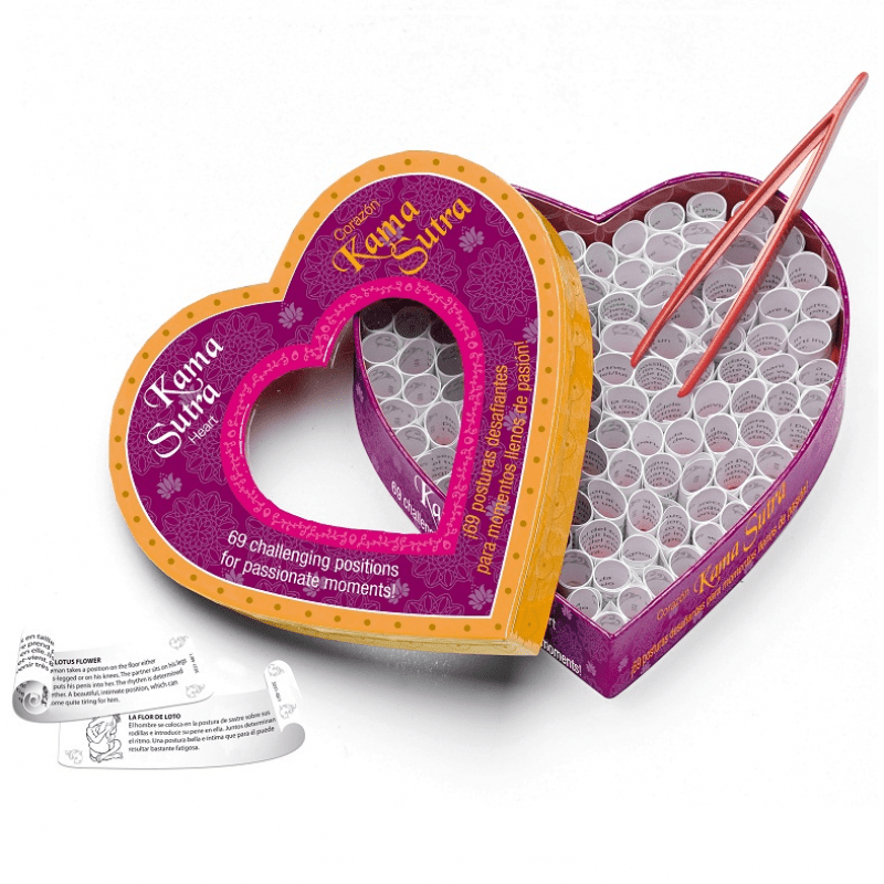 Juego de Preguntas Kama Sutra Heart - Kinkyloov