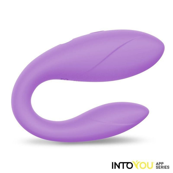 Juguete para Parejas con APP Flexible Silicona Lavanda - Kinkyloov