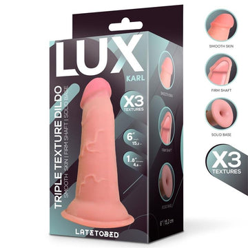 Karl Dildo Triple Texture 6 - Kinkyloov