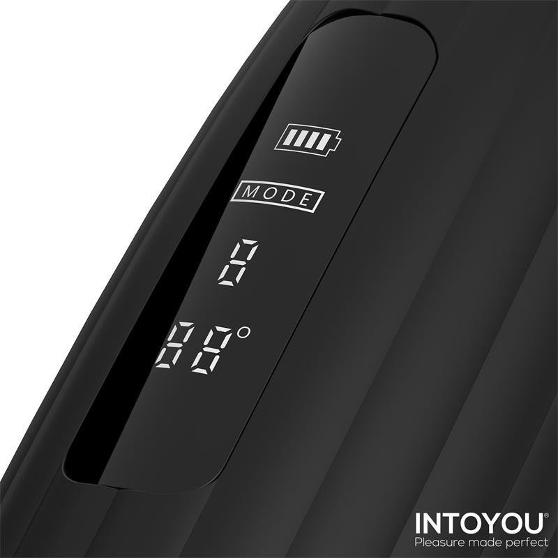 Karter Masturbador Avanzado con Vibración, Calor y Pantalla Digital - Kinkyloov