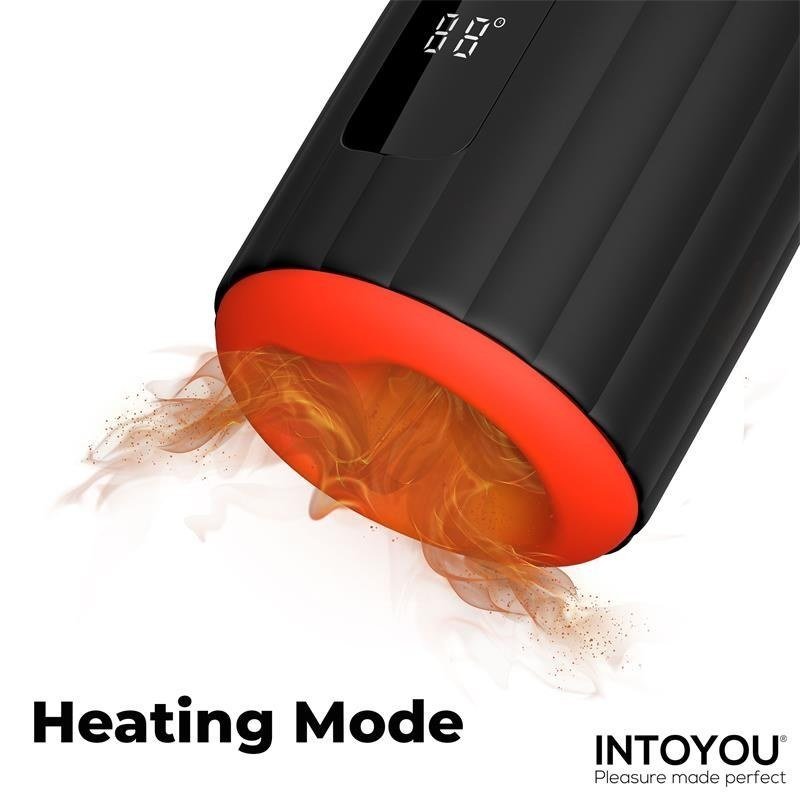 Karter Masturbador Avanzado con Vibración, Calor y Pantalla Digital - Kinkyloov