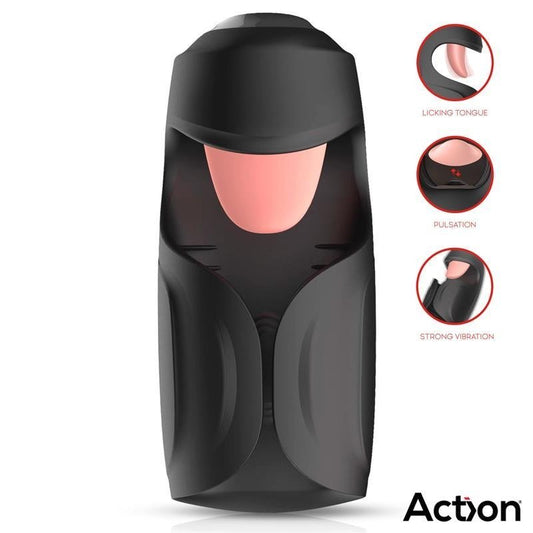 Kubex Masturbador con Lengua, Pulsación y Vibración - Kinkyloov