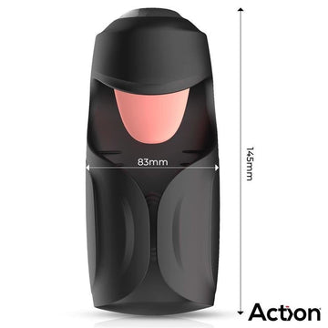 Kubex Masturbador con Lengua, Pulsación y Vibración - Kinkyloov