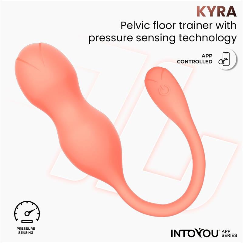 Kyra Entrenador de Suelo Pélvico con Sensor de Presión y APP - Kinkyloov
