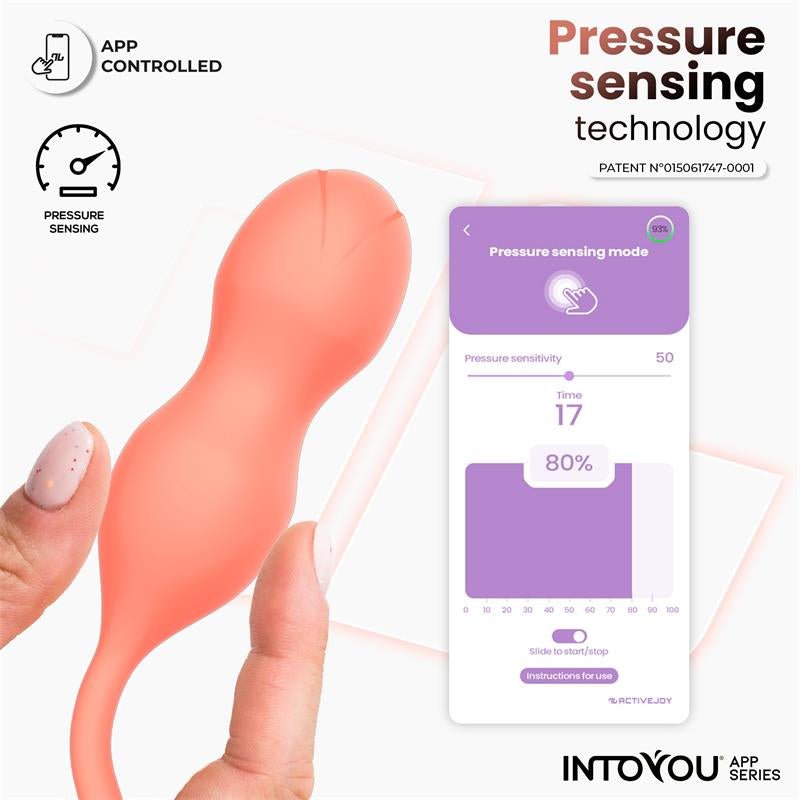 Kyra Entrenador de Suelo Pélvico con Sensor de Presión y APP - Kinkyloov
