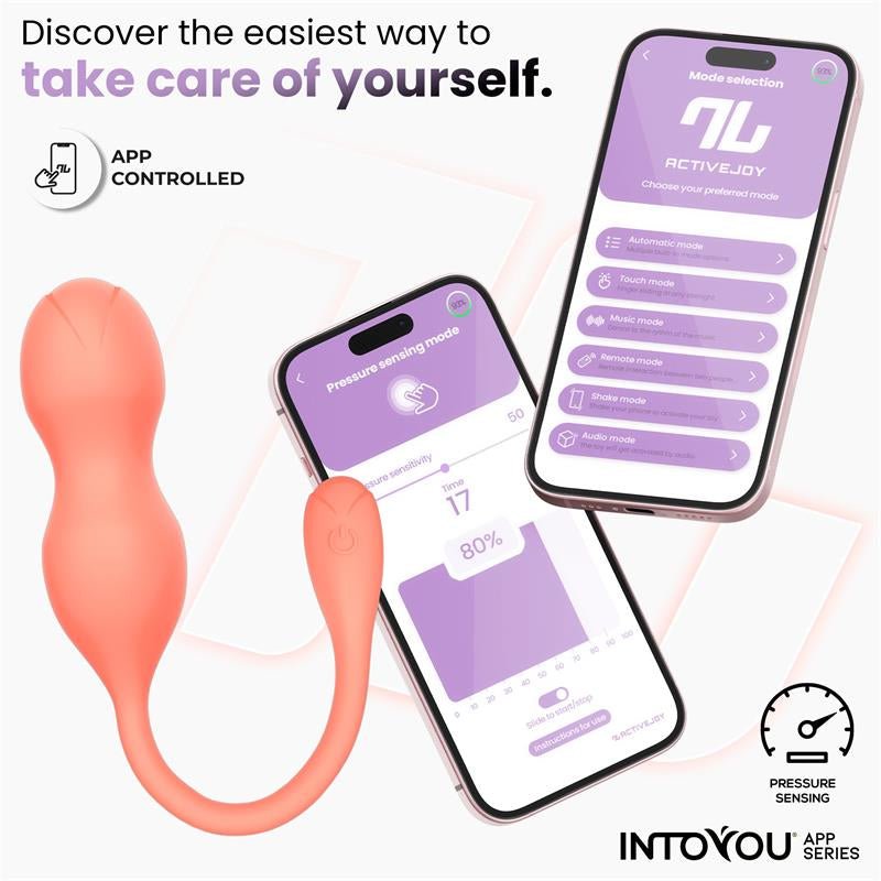 Kyra Entrenador de Suelo Pélvico con Sensor de Presión y APP - Kinkyloov
