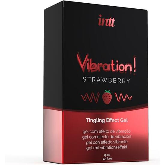 Vibrador Líquido Fresa INTT 15ml