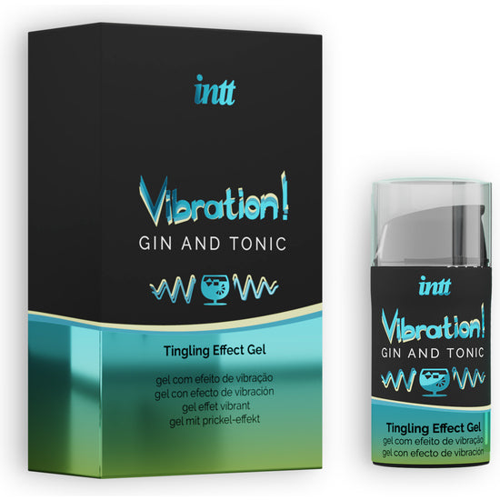 Vibrador Líquido Gin Tonic INTT 15ml