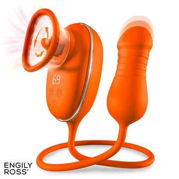 Lizer Pro Estimulador con Lengua Oscilante, Bomba de Vacio y Huevo con Up and Down - Kinkyloov