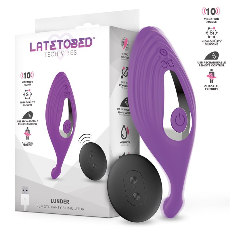 Lunder Estimulador de Braguita con Control Remoto USB - Kinkyloov