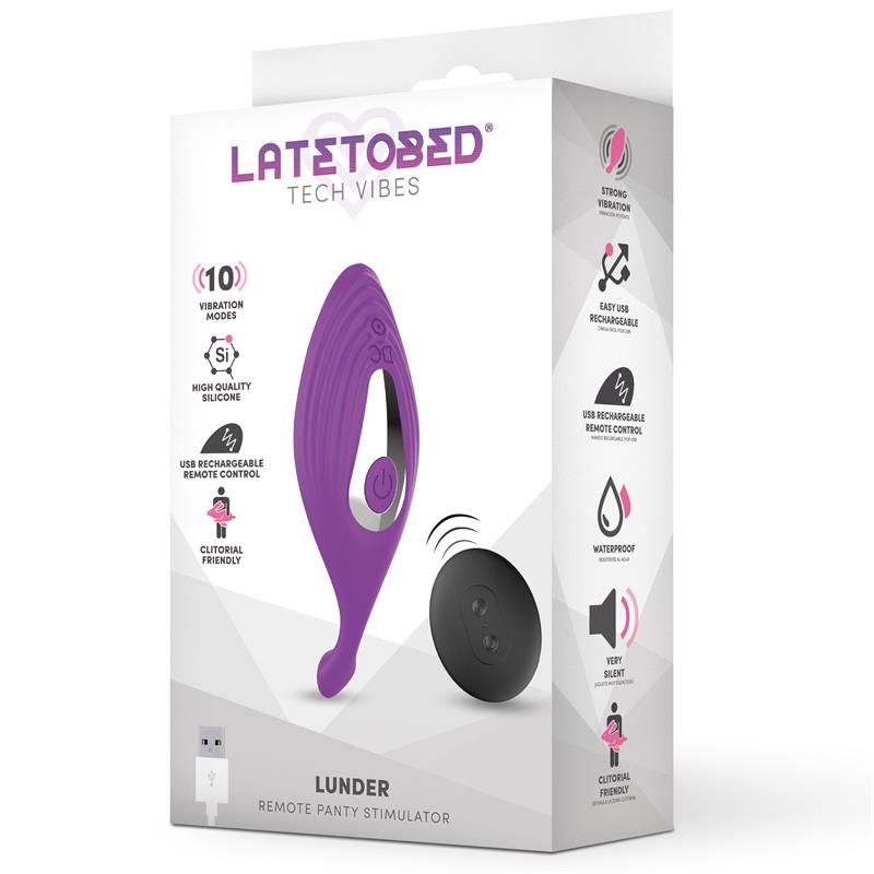Lunder Estimulador de Braguita con Control Remoto USB - Kinkyloov
