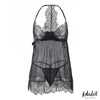 Mila Babydoll con Pecho Ajustable y Tanga - Kinkyloov